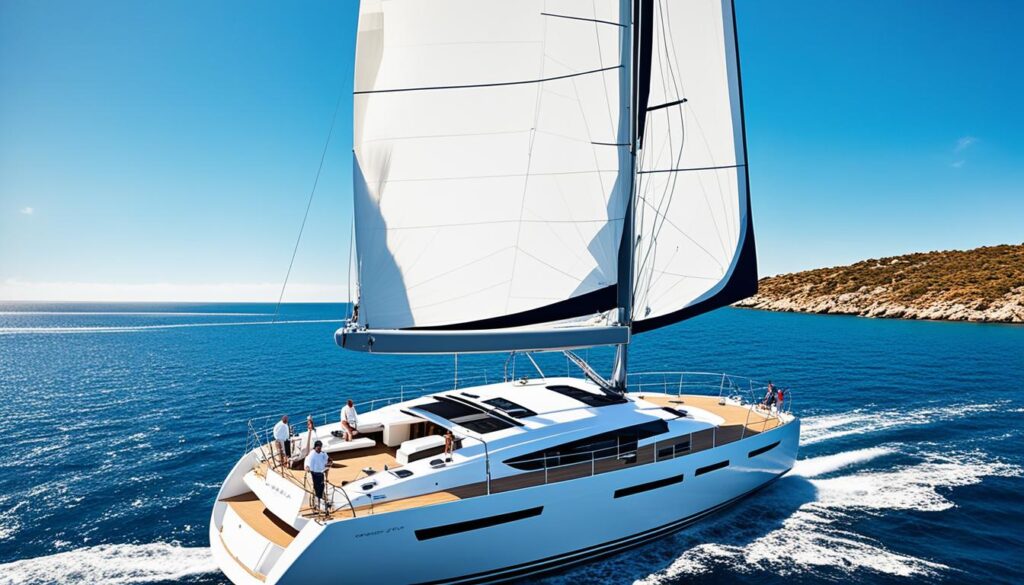 luxury sailing and sailboats